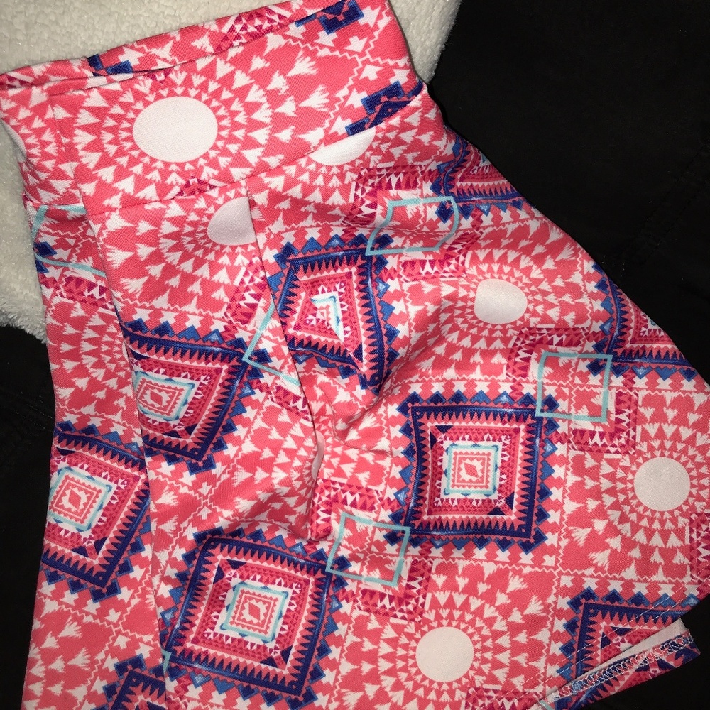 Detailed Flare Skirt